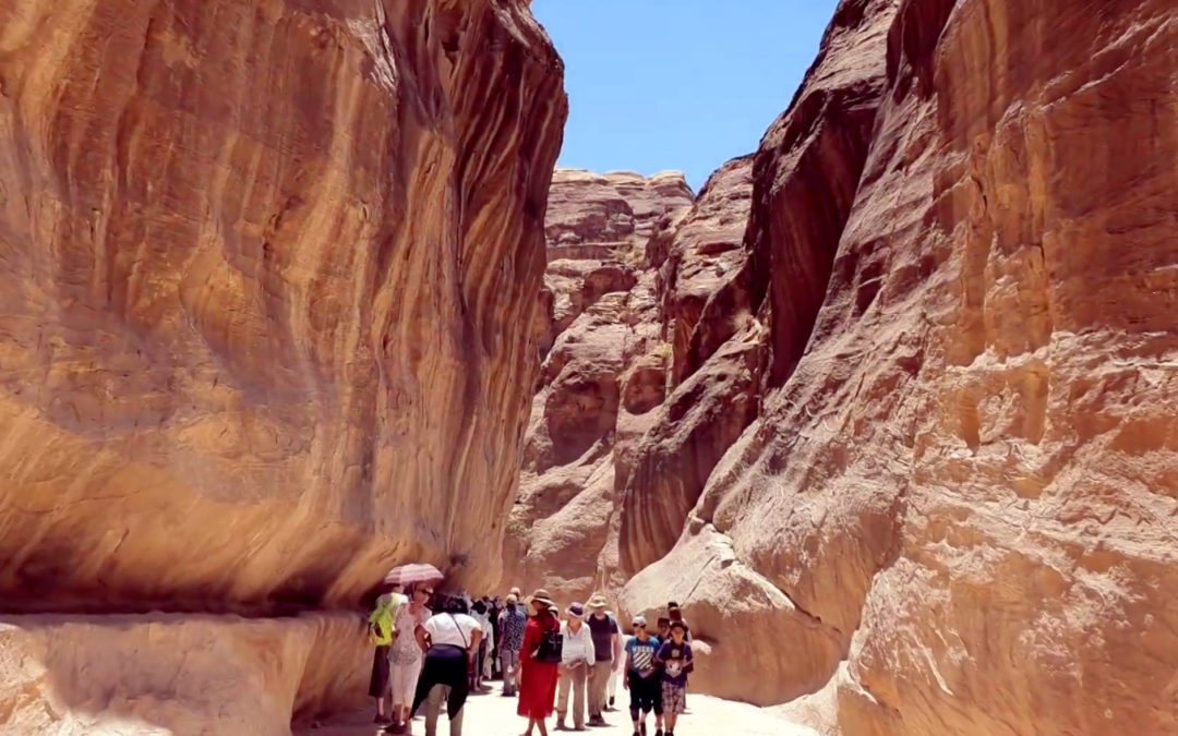 Revelation Tv Church Without Walls 2019 Tour visiting Petra in Jordan
