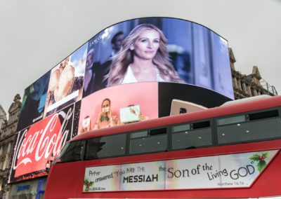 QouteJesus Piccadilly Circus